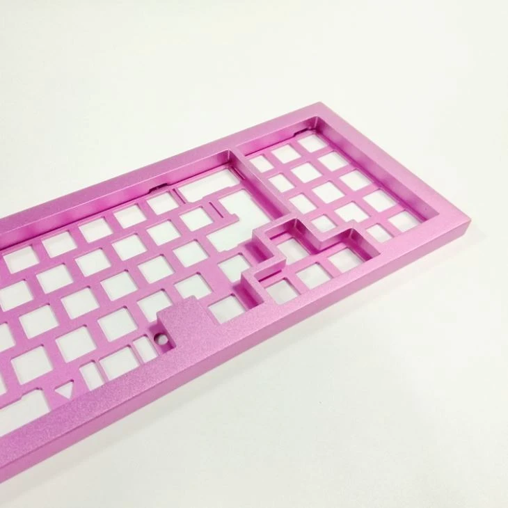Anodizing Aluminum Keyboard Cnc Machining Mechanical Keyboard Plate Case Parts