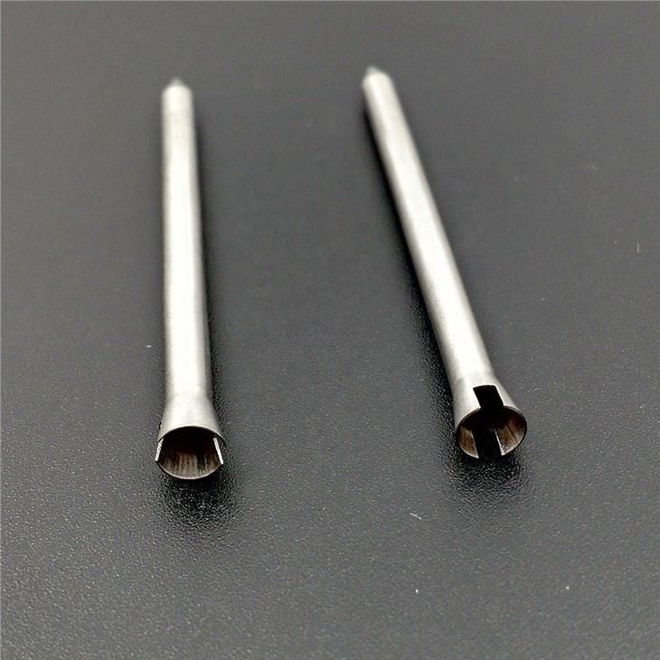 Sharp End Expanding Stainless Steel Capillary Tube